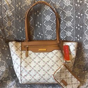 Rosetti Tote Bag & Wristlet 2 Piece Floral Set New NWT *Please read description